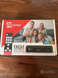 Decoder digitale terrestre” FACILE “TELE Sistem”
