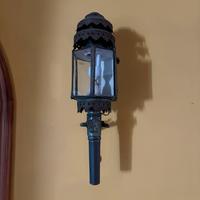 Coppia di Applique in ferro battuto fine 800