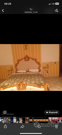 Letto matrimoniale stile barocco