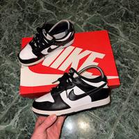 Nike dunk low nere bianche taglia 35 donna