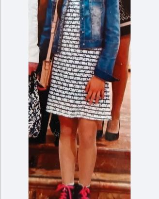 vestito elegante in pizzo età 13/14 anni 