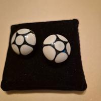 Orecchini anni '60 stile Courrèges 