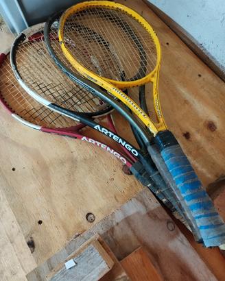 set di racchette da tennis