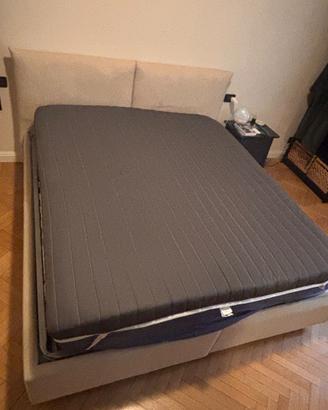 Materasso Topper Matrimoniale Memory Foam
