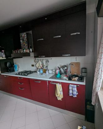 CUCINA LINEARE 420 CM COMPLETA
