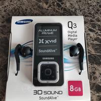 Lettore Mp3 (e non solo) "Samsung" modello "YP-Q3"