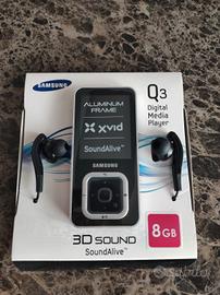 Lettore Mp3 (e non solo) "Samsung" modello "YP-Q3"