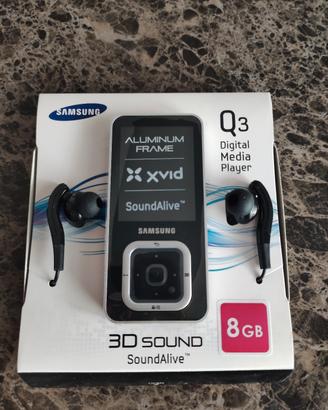 Lettore Mp3 (e non solo) "Samsung" modello "YP-Q3"
