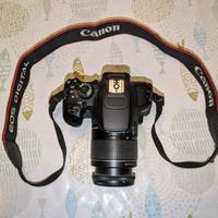 CANON EOS 65D + ottica 18-55 canon + scheda di mem