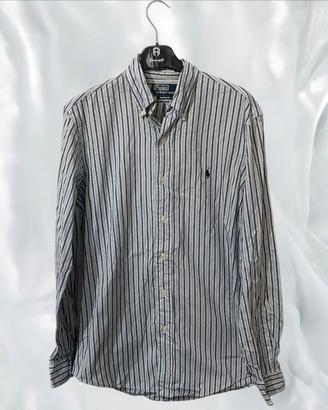 Camicia Polo Ralph Lauren blu e bianco,Taglia S