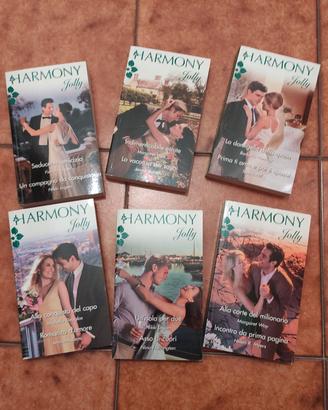 Set di 6 libri Harmony edizione Jolly - 12 storie
