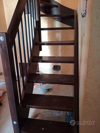 scala in legno 