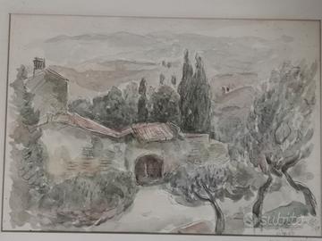 Acquerello Mario Vellani Marchi