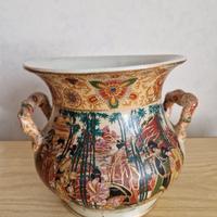 Vaso Vintage in porcellana Satsuma