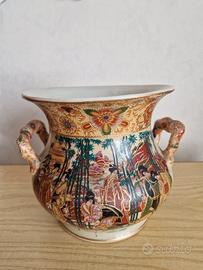 Vaso Vintage in porcellana Satsuma