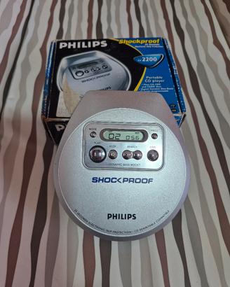 lettore cd philips ax2200 con scatola