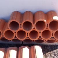 Cantinetta portabottiglie in terracotta