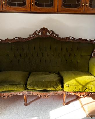 Divano e poltrone stile vintage
