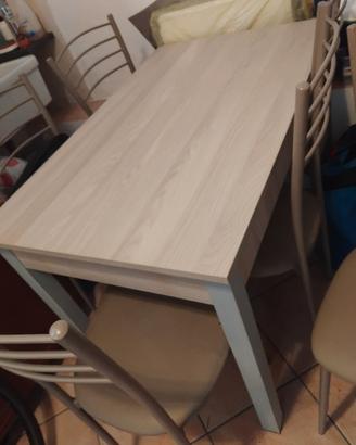 Tavolo e 6 sedie