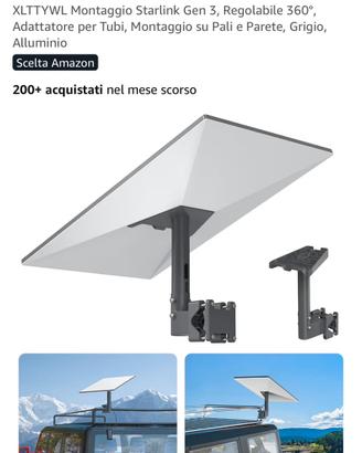 Supporto per antenna starlink