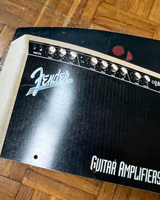 FENDER amplificatori chitarra vintage brochure1993