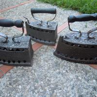 Ferri da stiro a carbone vintage