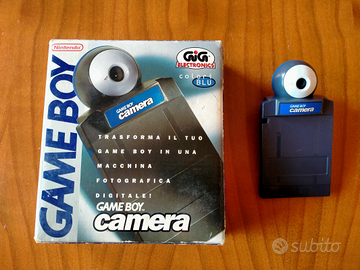 Game Boy Camera blu con scatola originale