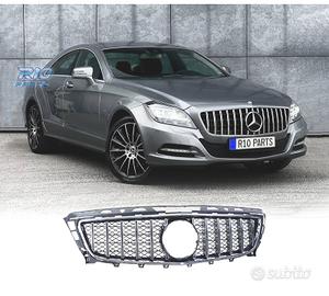 GRIGLIA MERCEDES CLS C218 11-14 LOOK GT NERO CROMA