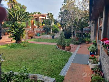 San cesareo: villa semindipendete con giardino