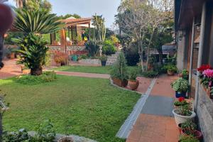 San cesareo: villa semindipendete con giardino