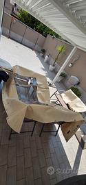 Teloni pvc gazebo finestra e porta