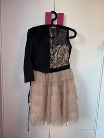 Completo elegante Rinascimento + Coprispalle nero