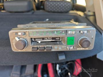 AUTORADIO CASSETTE VINTAGE VOXSON LONG BEACH