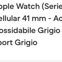 Apple Watch (serie 8) GPS 41mm