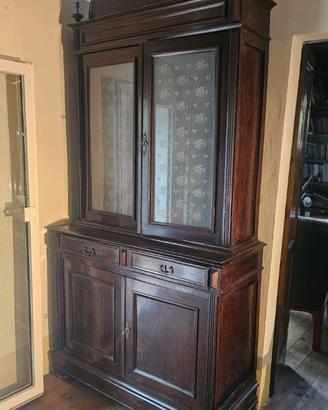 Armadio Credenza d'epoca inizio 900 in legno