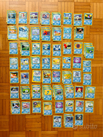 Pokémon set 103 carte Acqua