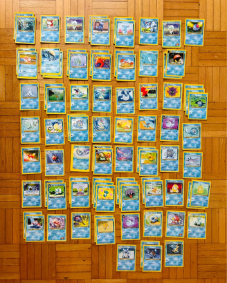 Pokémon set 103 carte Acqua