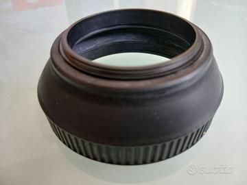 paraluce in gomma per obiettivo fotografico