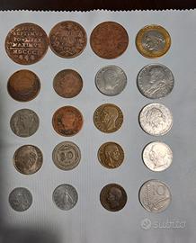 Monete italiane da collezione - 20 pezzi