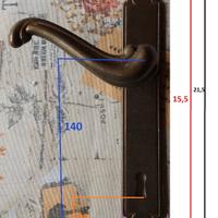 9 Maniglie Vintage per porte interne