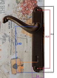 9 Maniglie Vintage per porte interne