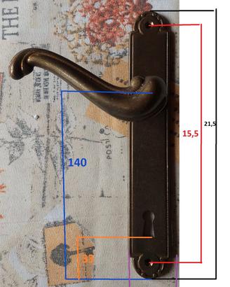 9 Maniglie Vintage per porte interne