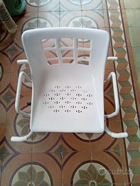 sedia girevole per vasca