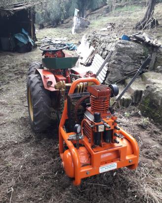 Compressore per raccolta olive