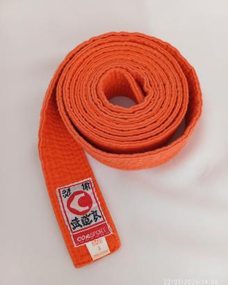 cintura arancione CORSPORT Arti marziali karate  