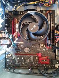 PC Desktop Ryzen 5, 8Gb DDR4, R7 240, Win11