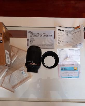 Nikon 55-200 mm 4-5,6 G  ED Vr i