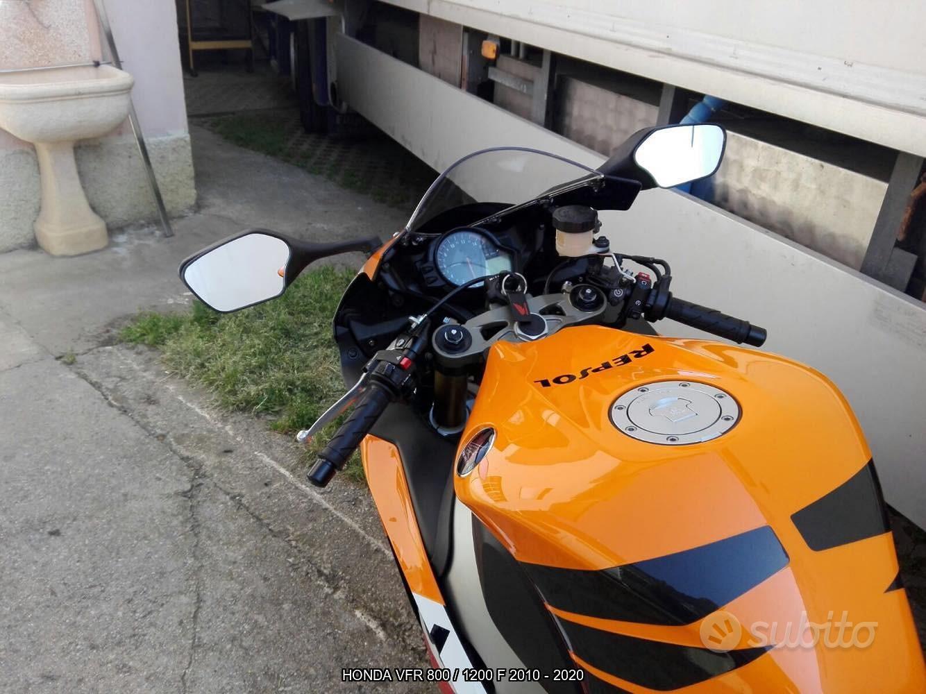 Specchietti Retrovisori Per Honda VFR800 (2002-2012) – Coppia Sinistra E Destra, Visione Chiara E Design Aerodinamico