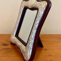 Specchio da tavolo in argento - Linea Argenti