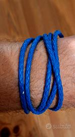 Bracciale avvolgibile azzurro